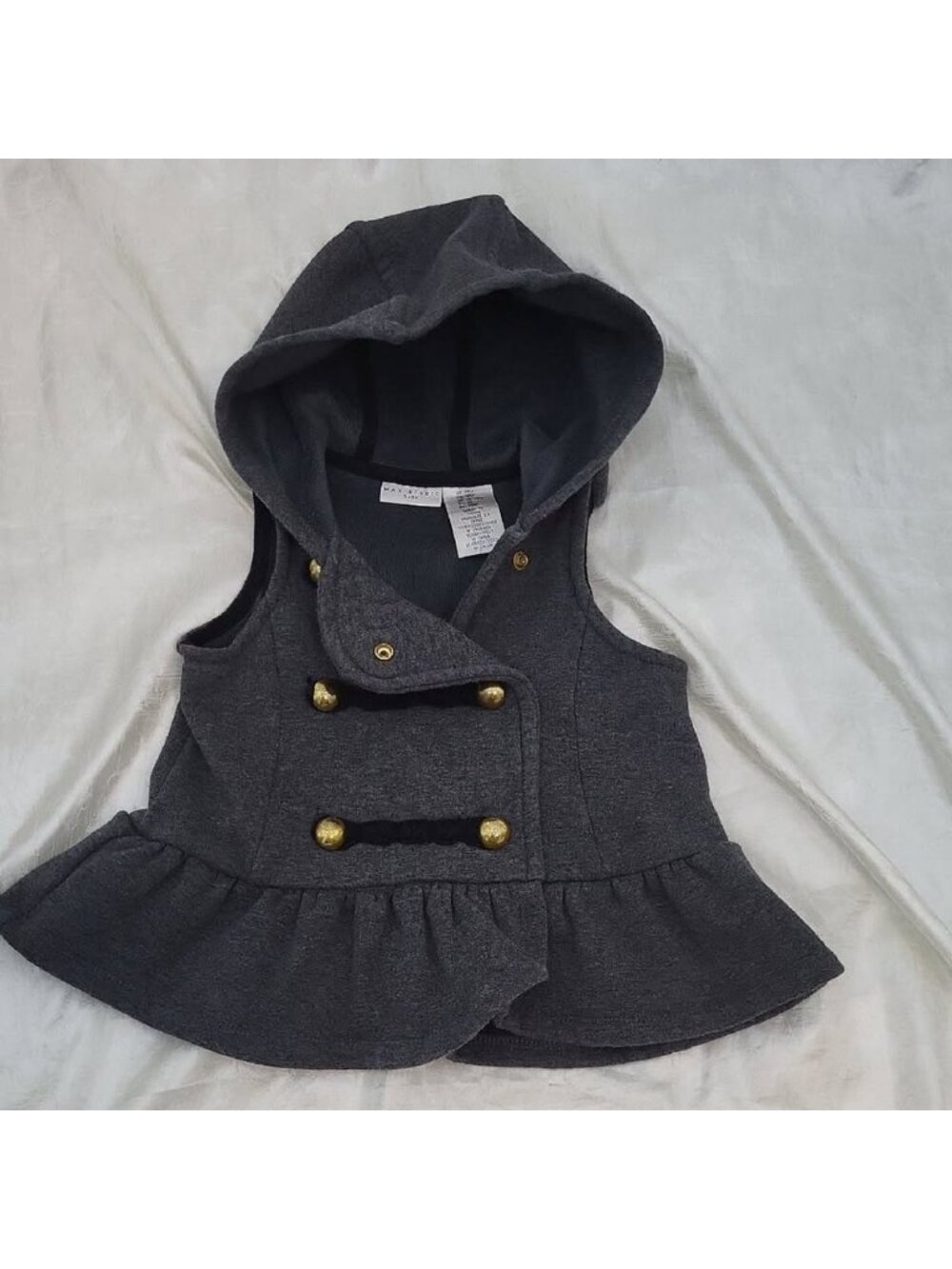 Max Studio Baby Winter Vest Grey 18 month